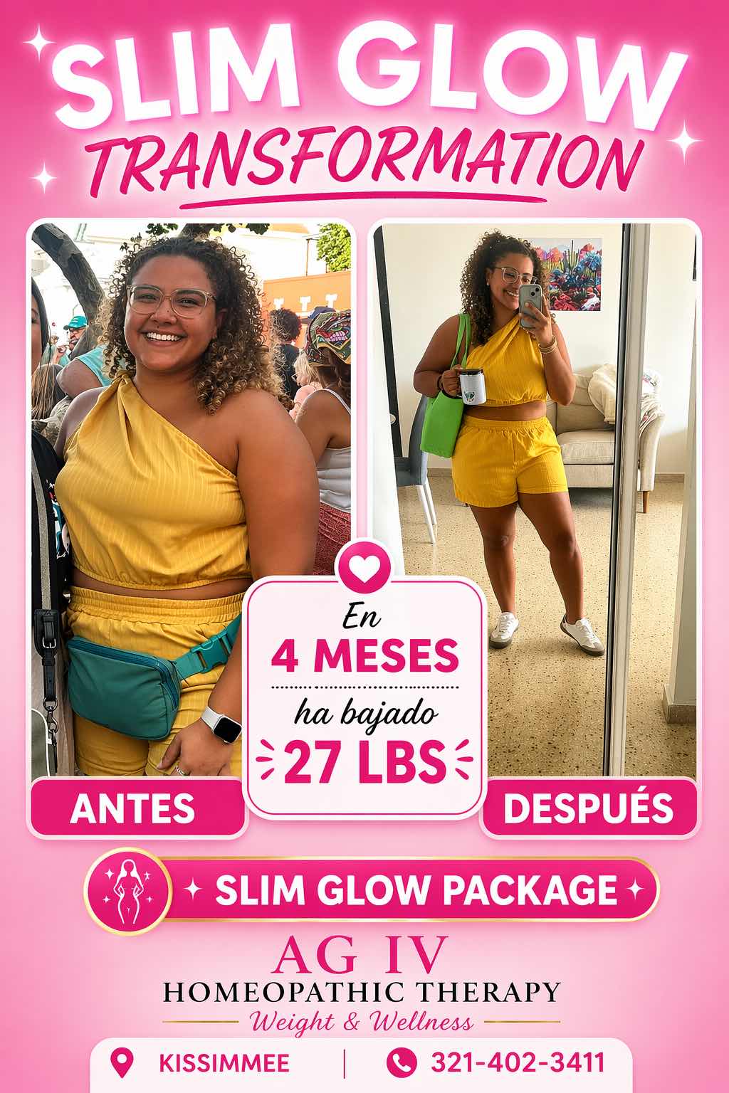 Transformación 2 de Slim Glow